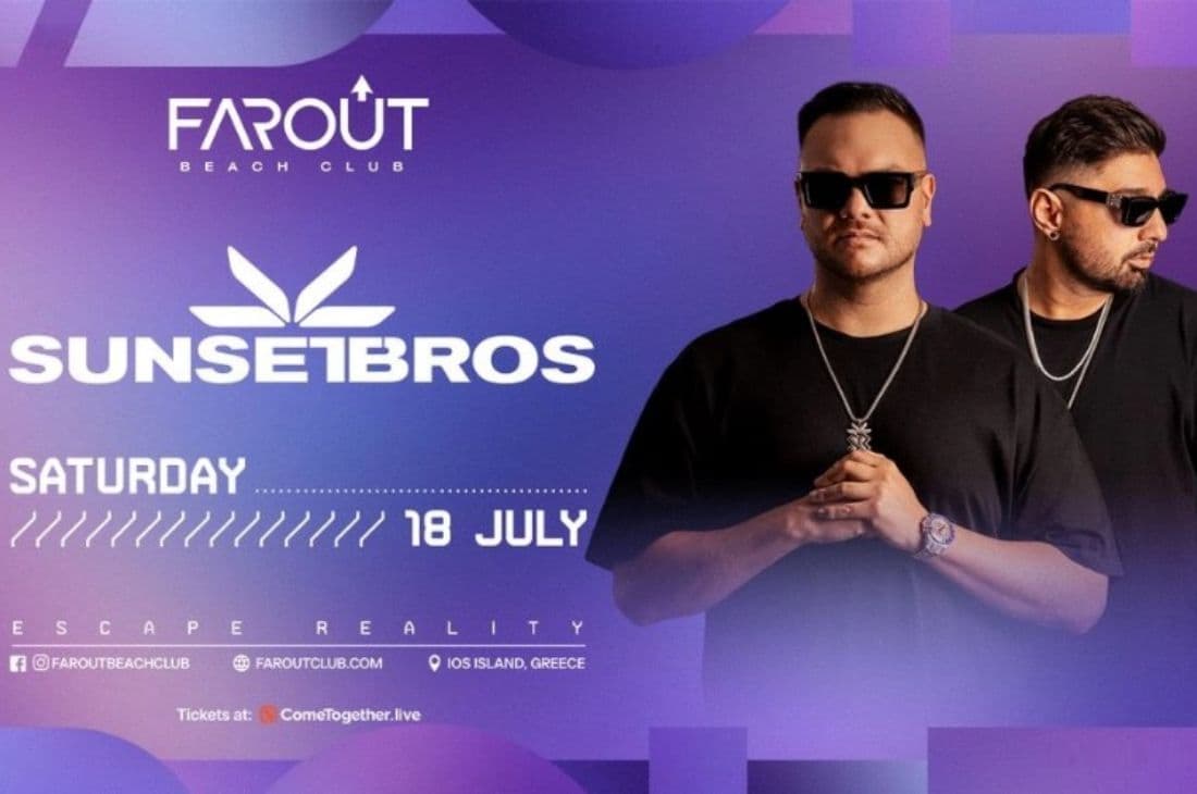 An image of 18th of July | Sunsetbros | FarOut Beach Club | Ios