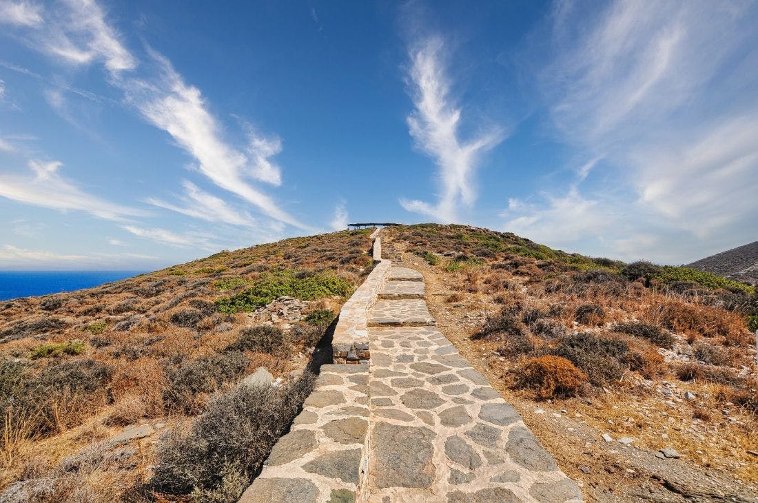 An image of Ο τάφος του Ομήρου