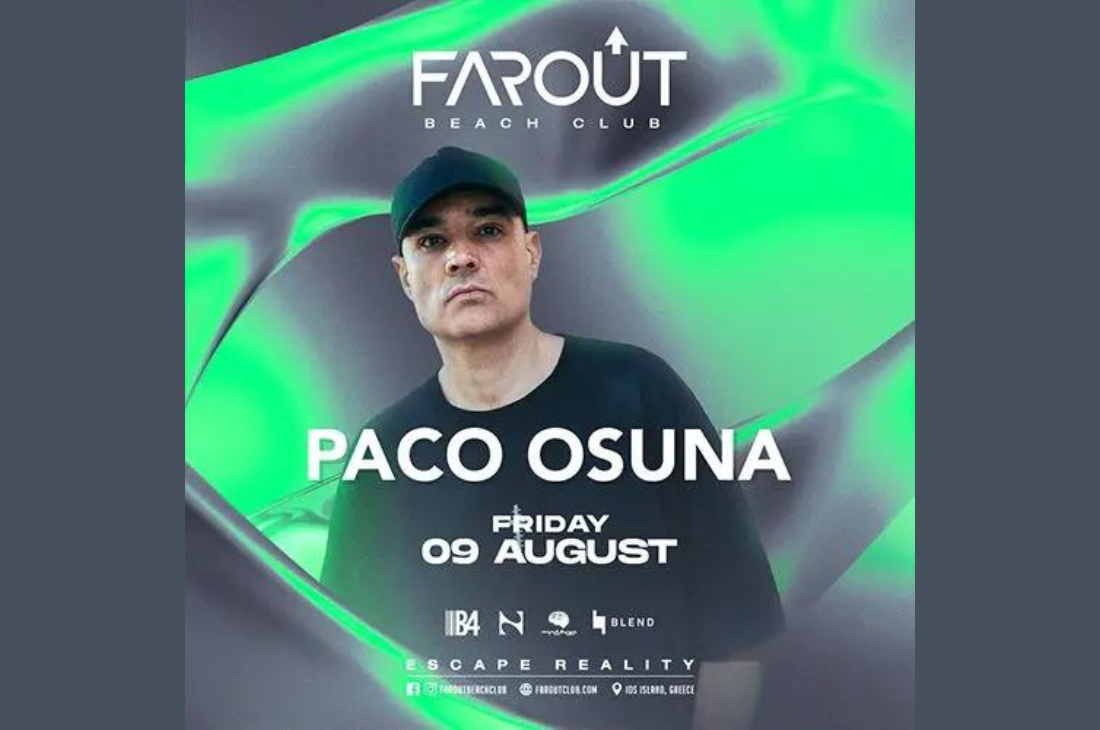 An image of 9 Αυγούστου | Paco Osuna | FarOut Beach Club