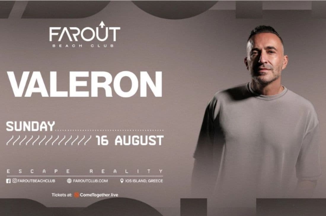 An image of 16th of August | Valeron | FarOut Beach Club | Ios
